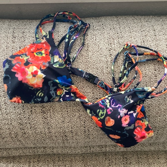 Bright Strappy String Bikini Set | S - Picture 3 of 4